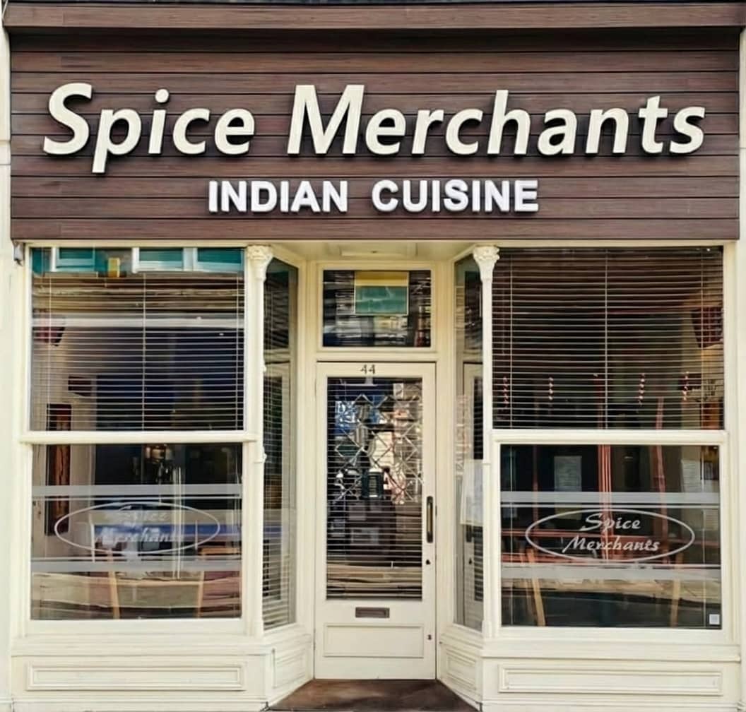 Spice Merchants restaurant front at 44 Osborne Road, Southsea
